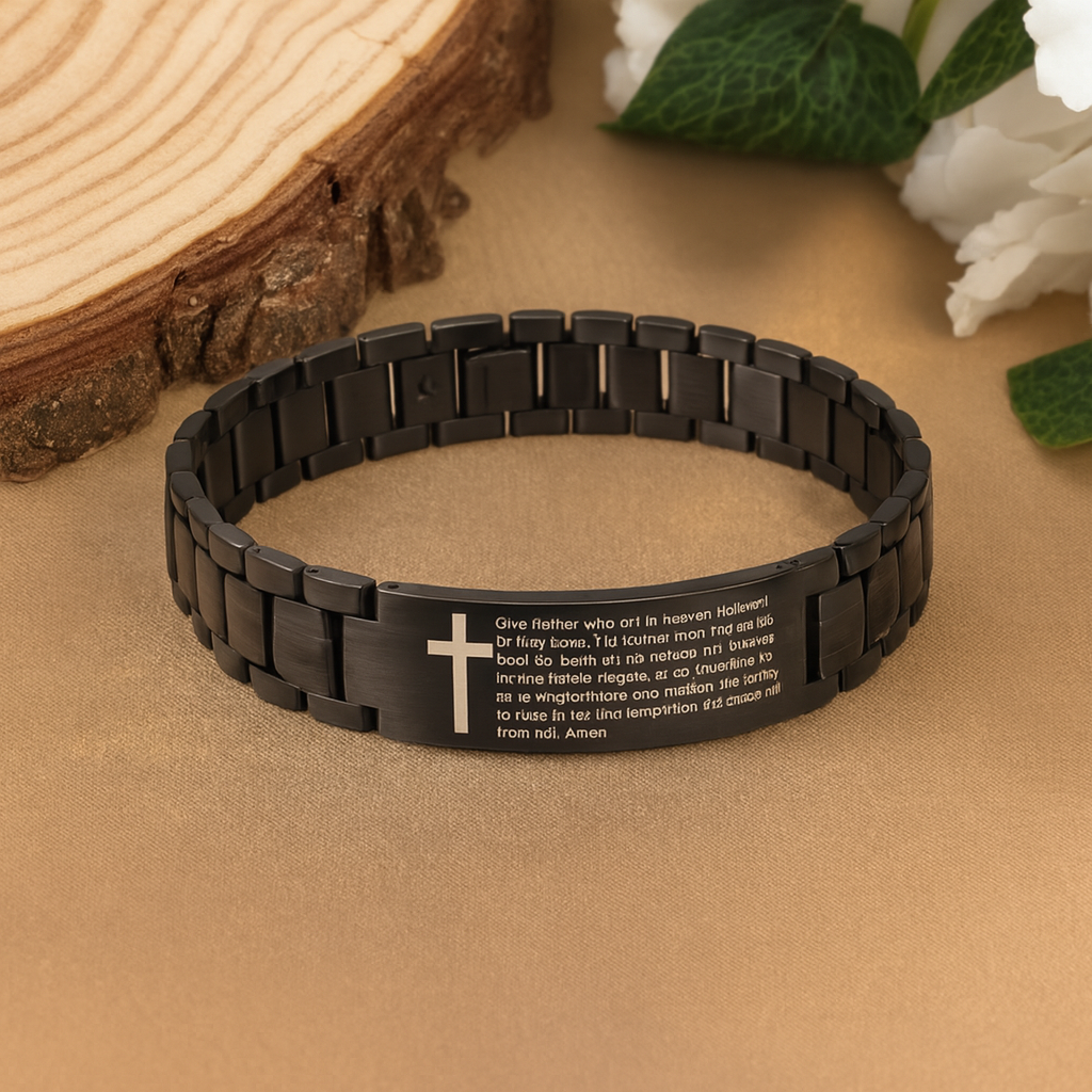 The Valor Cross Prayer Bracelet