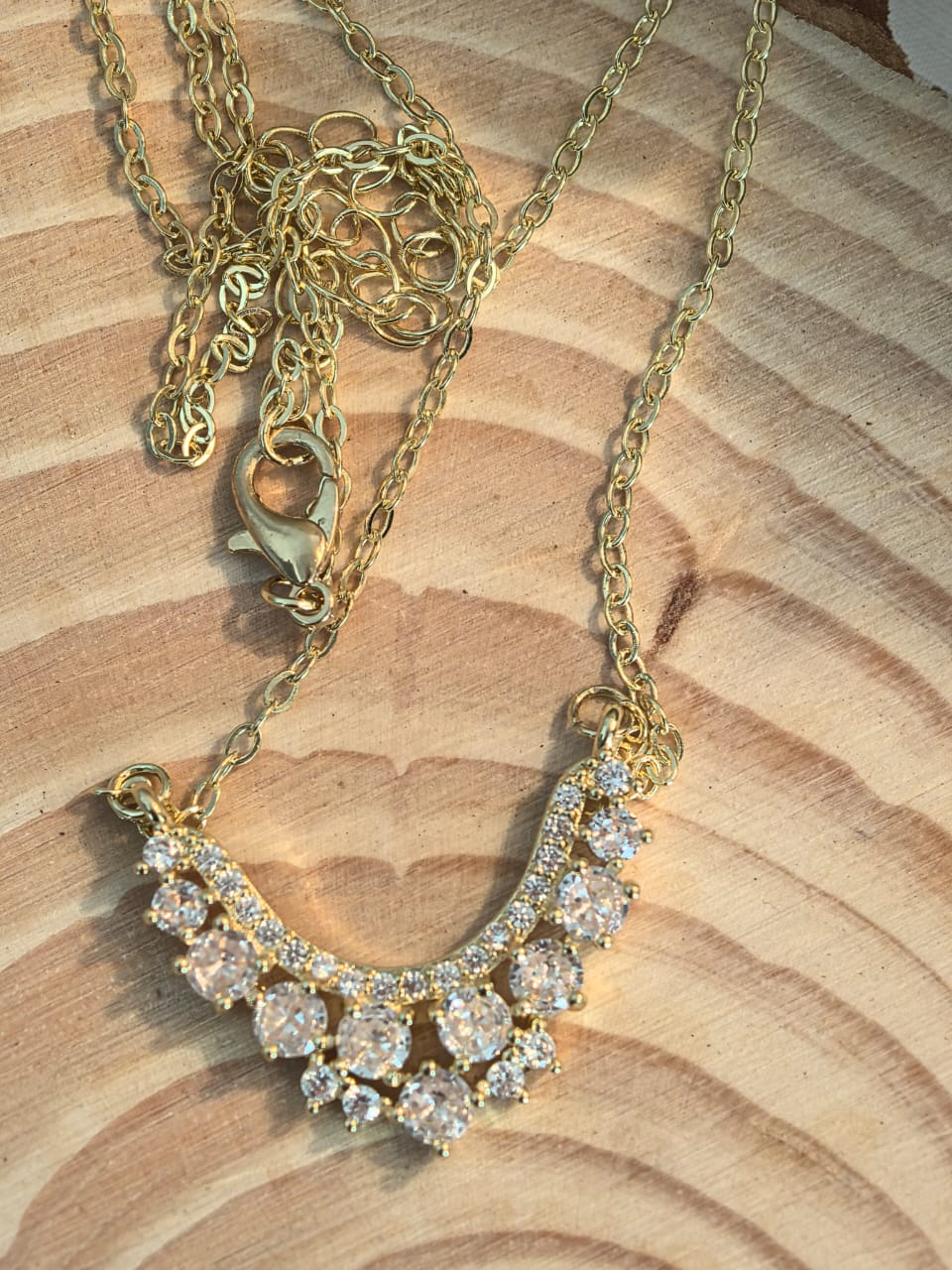 Liora Cluster Necklace