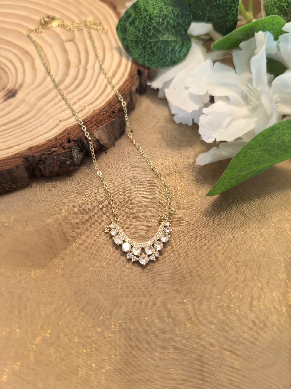 Liora Cluster Necklace