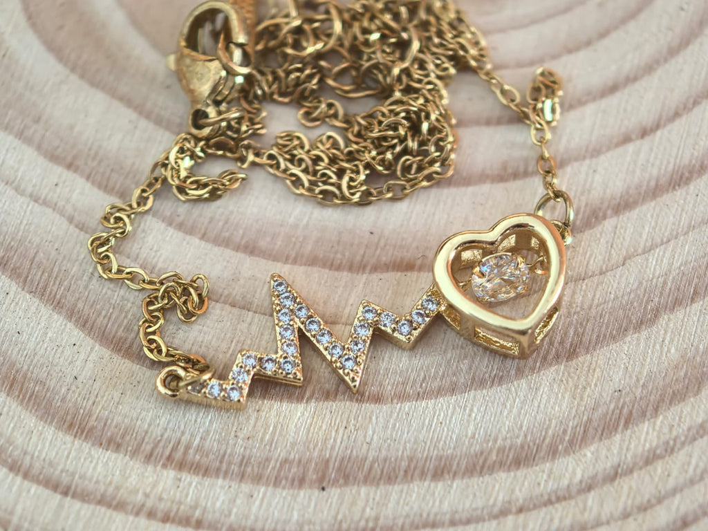 The Amora Heartbeat Necklace