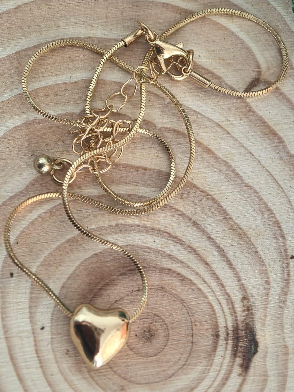 Serena Liquid Heart Necklace