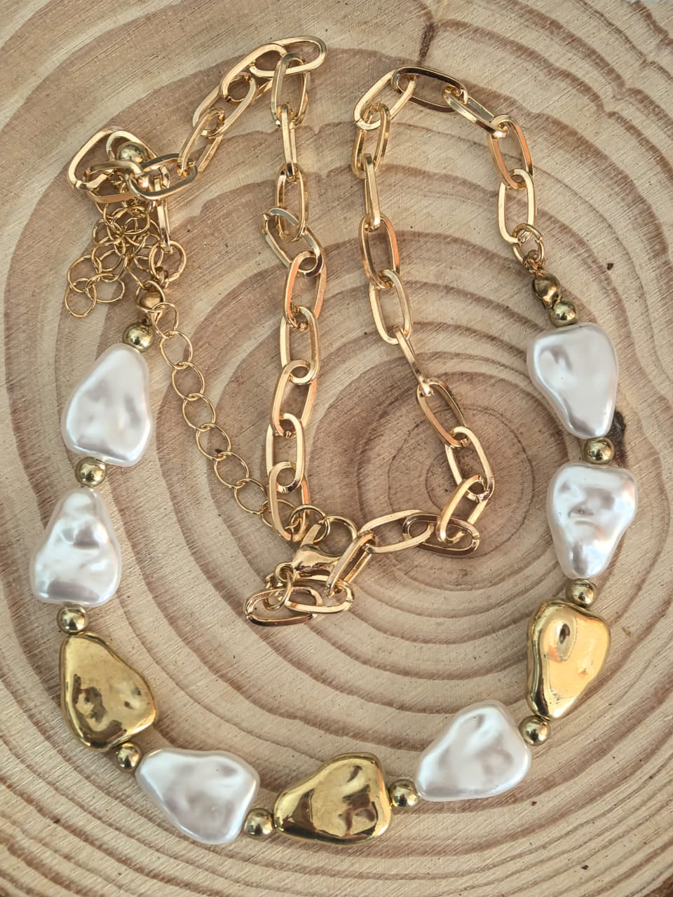 Amara Baroque Gold Necklace