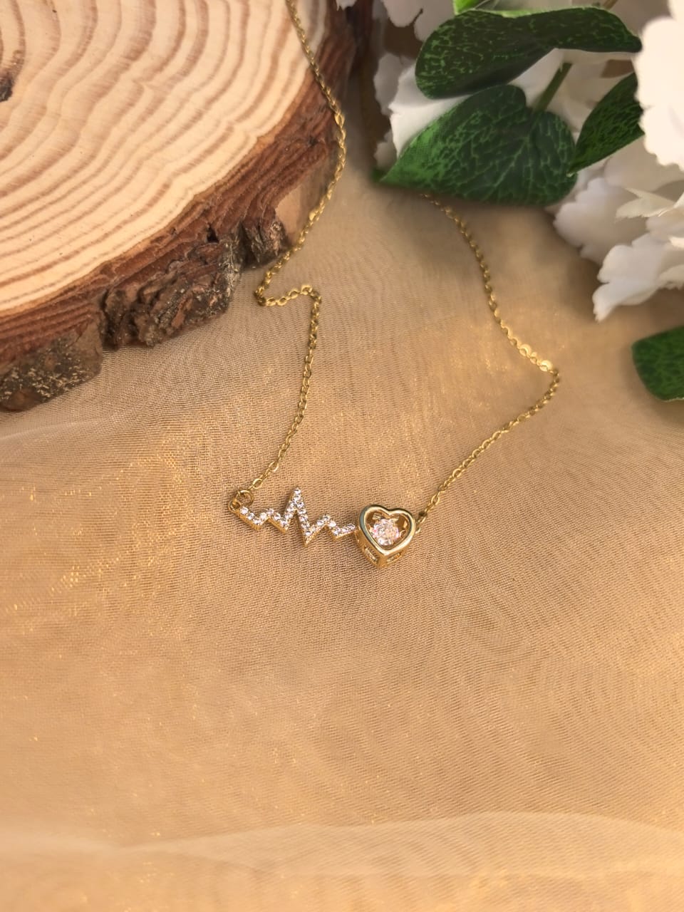 The Amora Heartbeat Necklace